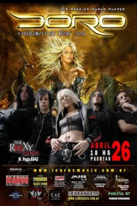 Doro en Argentina 2010